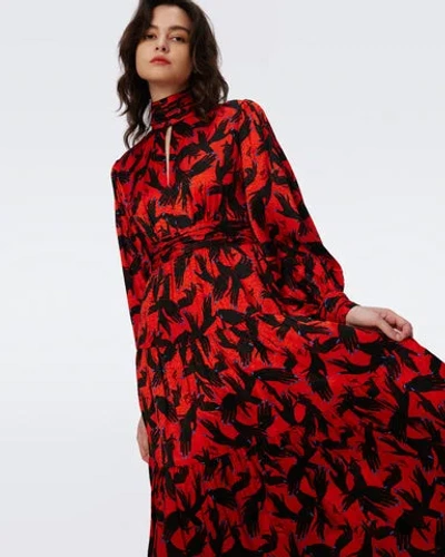 DIANE VON FURSTENBERG SAI JACQUARD DRESS
