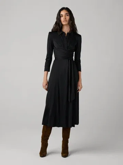 Diane Von Furstenberg Sana Dress In Black