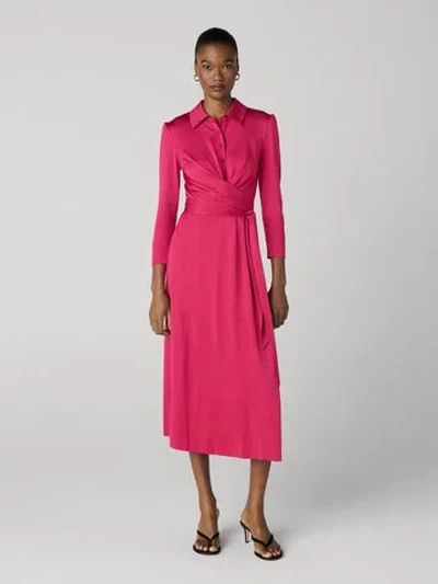 Diane Von Furstenberg Sana Dress In Pink