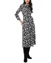 Diane Von Furstenberg Zidane Wool-blend Dress In Black