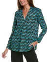 Diane Von Furstenberg Sanorah Top In Green