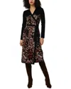 Diane Von Furstenberg Savannah Leopard-intarsia Midi Wrap Dress