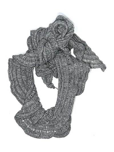 Pre-owned Diane Von Furstenberg Scarf In Gray