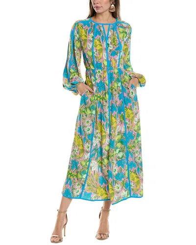 Diane Von Furstenberg Scott Maxi Dress In Green