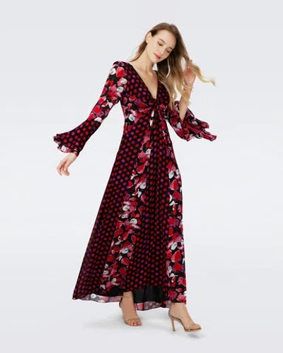 Diane Von Furstenberg Selena Dress In Red