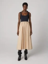 Diane Von Furstenberg Selena Dress In Khaki And Midnight