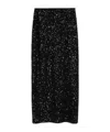 Diane Von Furstenberg Brayan Maxi Skirt In Black