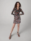 Diane Von Furstenberg Sheska Dress In Brown