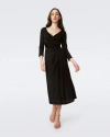 Diane Von Furstenberg Shiri Dress In Black