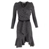 Diane Von Furstenberg Sienna Wrap-effect Dress In Animal Print Cotton In Multi