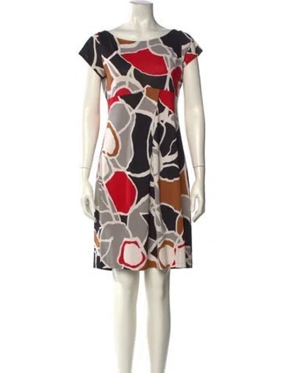 Pre-owned Diane Von Furstenberg Silk Mini Dress In Neutral