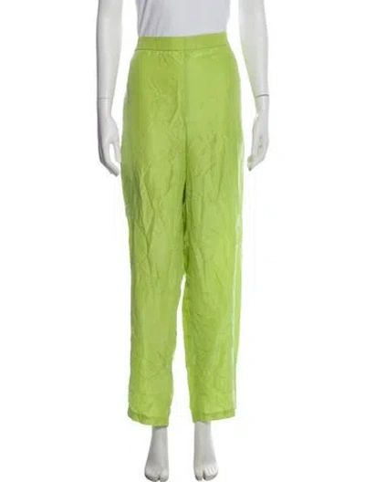 Pre-owned Diane Von Furstenberg Silk Nightgown In Green