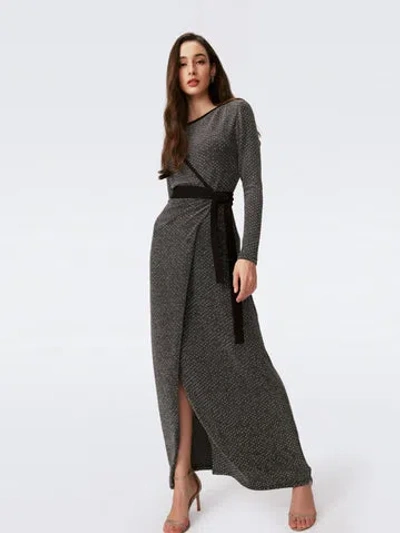 Diane Von Furstenberg Simona Dress In Grey