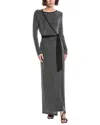 Diane Von Furstenberg Simona Maxi Dress In Gray