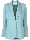 Diane Von Furstenberg Single-breasted Blazer In Blue