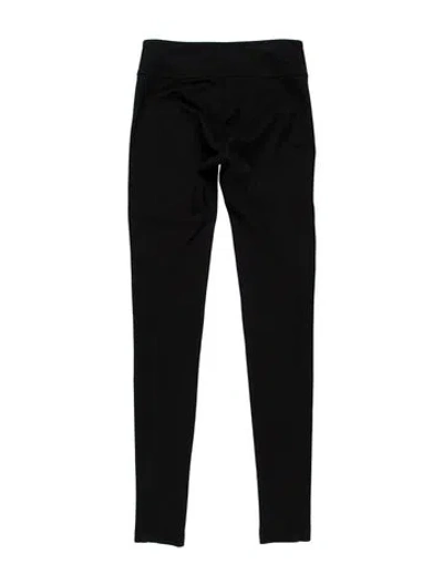 Pre-owned Diane Von Furstenberg Skinny Leg Pants In Black