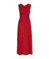 Diane Von Furstenberg Tomas Dress In Metallic Red In Red