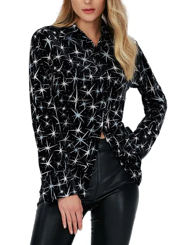 Diane Von Furstenberg Soluck Top In Animal Print