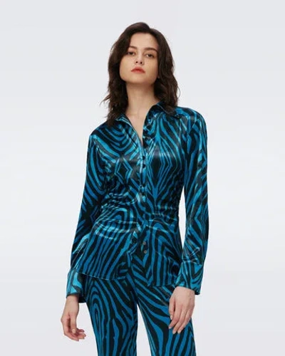 Diane Von Furstenberg Soluck Velvet Top