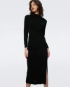 Diane Von Furstenberg Sonja Dress In Black