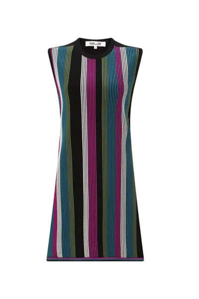 Diane Von Furstenberg Sophisticated Mini Dress For Women In Multi