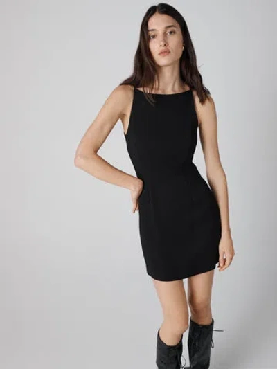 Diane Von Furstenberg Spencer Mini Dress In Black