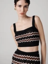 Diane Von Furstenberg Stephanie Knit Tank In Black