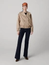 Diane Von Furstenberg Stevie Coat In Nude
