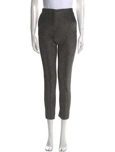 Pre-owned Diane Von Furstenberg Straight Leg Pants In Multi