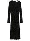 Diane Von Furstenberg Strand Midi Dress In Black