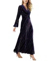 Diane Von Furstenberg Sudha Velvet Dress In Black