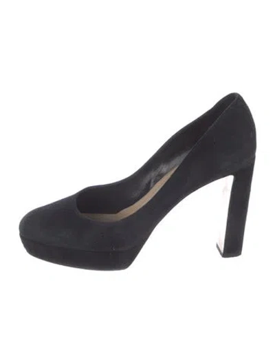 Pre-owned Diane Von Furstenberg Suede Pumps In Multi