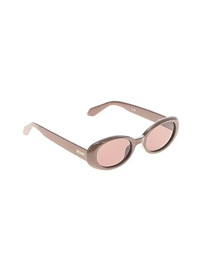 Pre-owned Diane Von Furstenberg Sunglasses In White