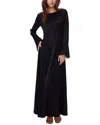 Diane Von Furstenberg Suparna Maxi Dress In Black