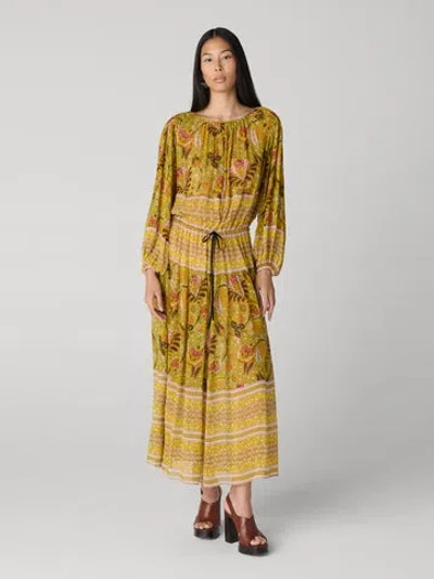 Diane Von Furstenberg Sutton Dress In Yellow