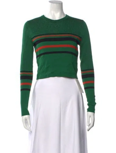 Pre-owned Diane Von Furstenberg Sweater In Green