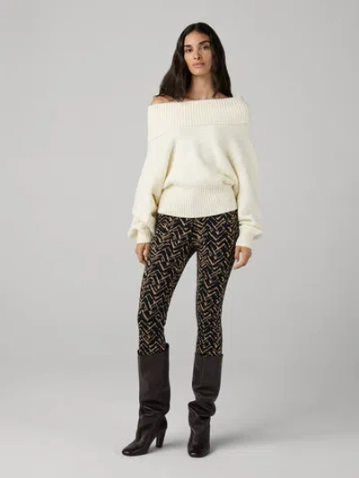 Diane Von Furstenberg Sydney Sweater In White