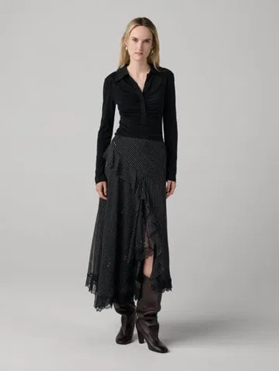 Diane Von Furstenberg Sylvie Skirt In Black