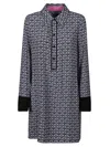 Diane Von Furstenberg Tamina Dress In Blue