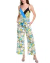 Diane Von Furstenberg Tate Jumpsuit In Blue