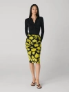 Diane Von Furstenberg Tedy Skirt In Black