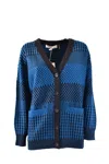Diane Von Furstenberg Sweaters In Blue
