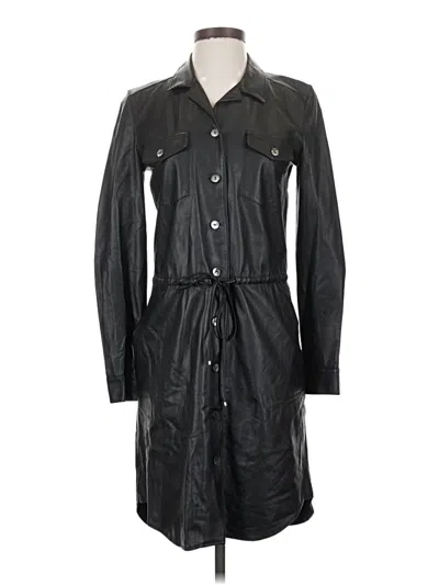Pre-owned Diane Von Furstenberg Trenchcoat In Black