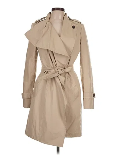 Pre-owned Diane Von Furstenberg Trenchcoat In Tan