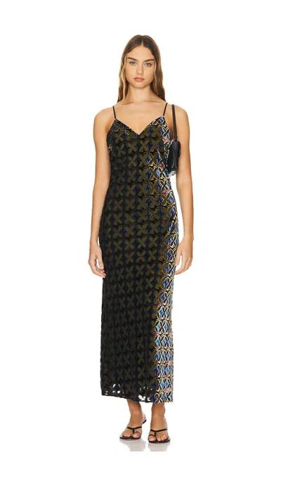 Diane Von Furstenberg Trent Dress In Olive