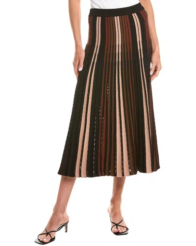 DIANE VON FURSTENBERG DIANE VON FURSTENBERG TRIBECA WOOL-BLEND MIDI SKIRT