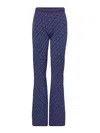 Diane Von Furstenberg Trousers In Multicolour