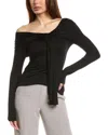 Diane Von Furstenberg Twila Top In Black