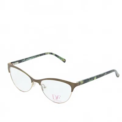 Diane Von Furstenberg Unisex Dvf8042 Cat Eye Eyeglasses In Green