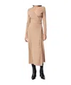 Diane Von Furstenberg Astrid Wrap Dress In Nude